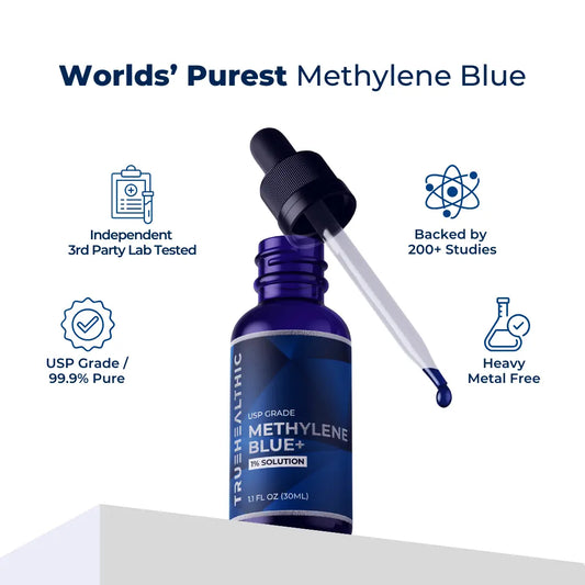 End of Summer Sale - TrueHealthic™ Ultimate Methylene Blue 1% 30mL (1.0 oz)