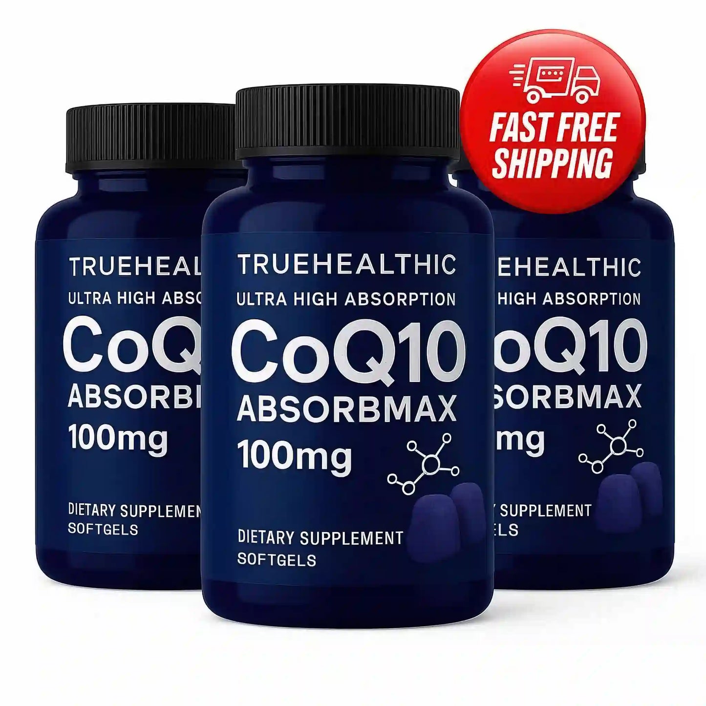 New Customer Offer - 3pc CoQ10 AbsorbMax™ Softgels