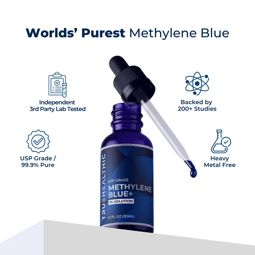 [BUY ONE GET ONE FREE] TrueHealthic™ Ultimate Methylene Blue 1% 30mL (1.0 oz)