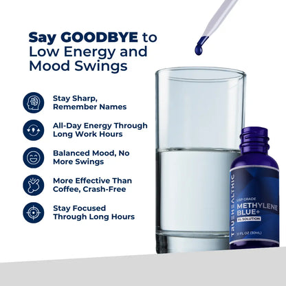 [BUY ONE GET ONE FREE] TrueHealthic™ Ultimate Methylene Blue 1% 30mL (1.0 oz)