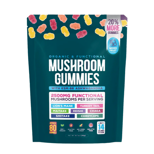 TrueIQ™ – Mushroom Gummies (80ct)