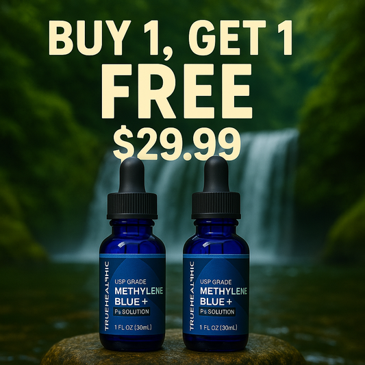 [BUY ONE GET ONE FREE] TrueHealthic™ Ultimate Methylene Blue 1% 30mL (1.0 oz)